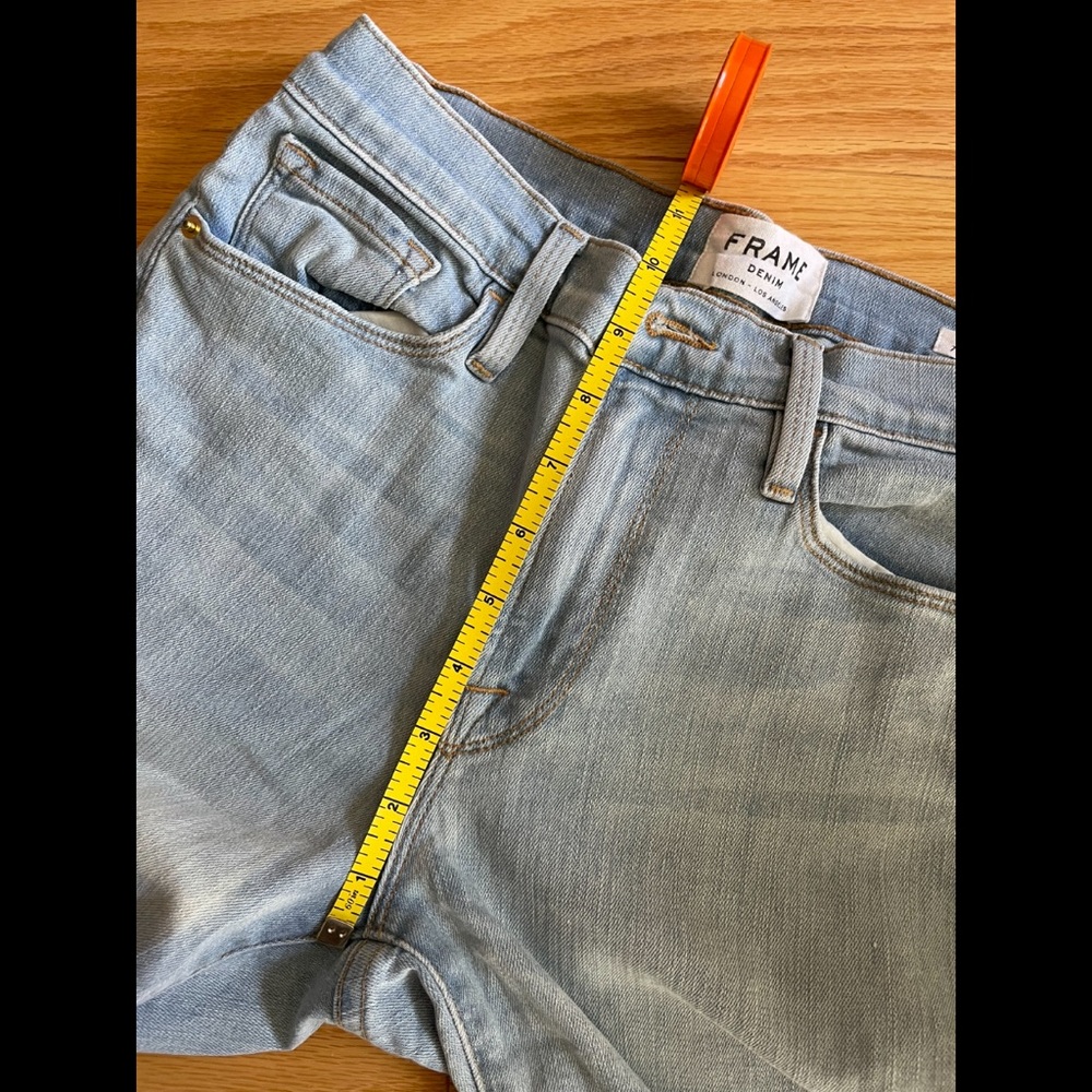 Frame Denim Forever Karlie Skinny Distressed Jeans (Size 28) - Picture 7 of 7